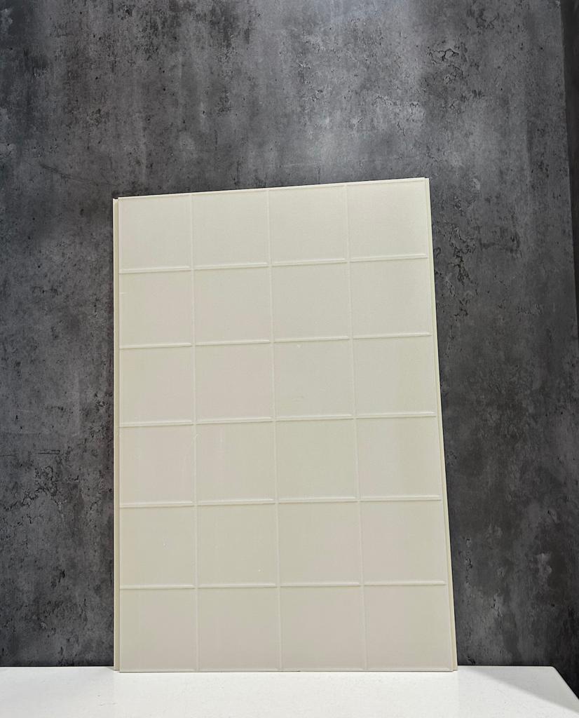 RSW40 Satin white with Tile pattern